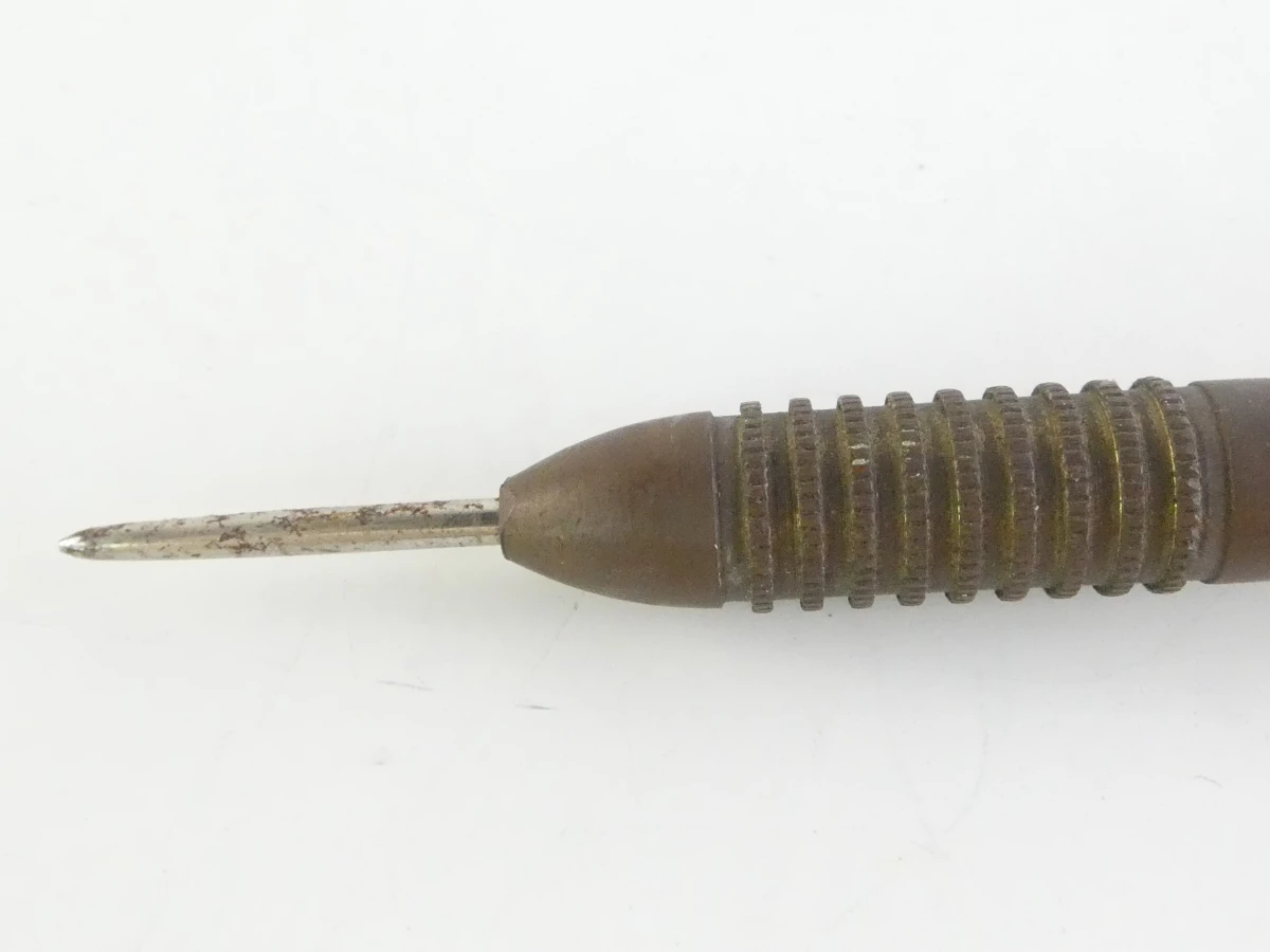 Set van 3 vintage stalen dartpijlen - foto 2