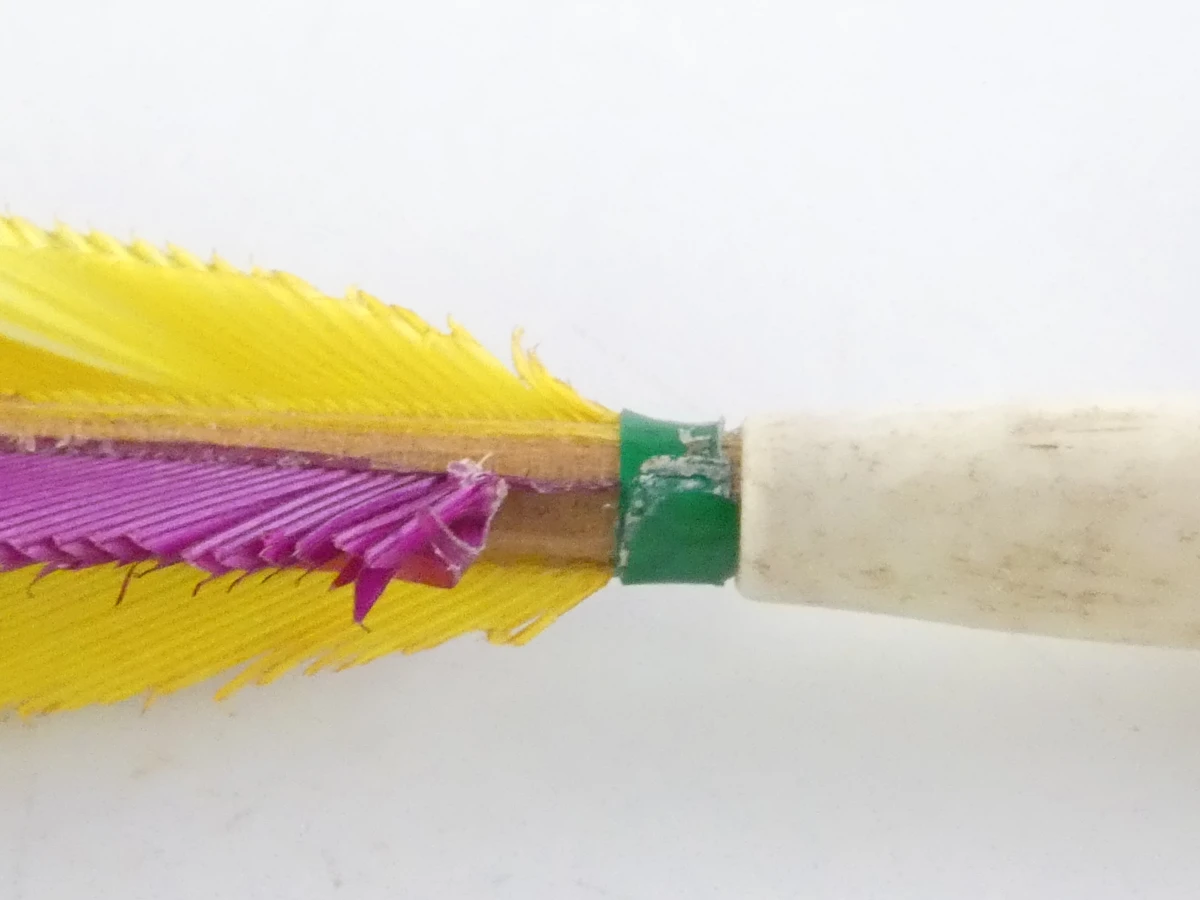 Set van 3 vintage stalen dartpijlen - foto 6