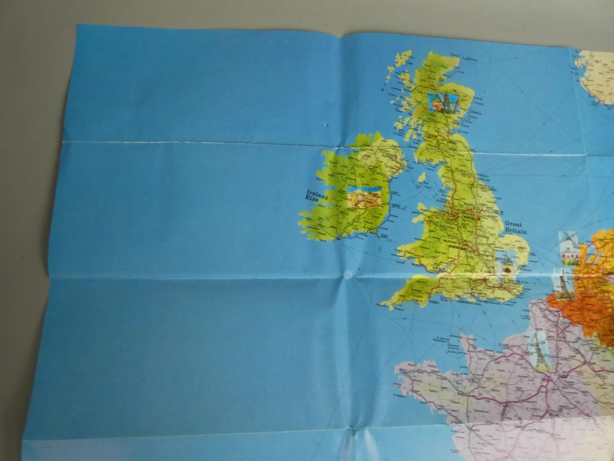 Informatieve vakantiefolder en wegenkaart - foto 2