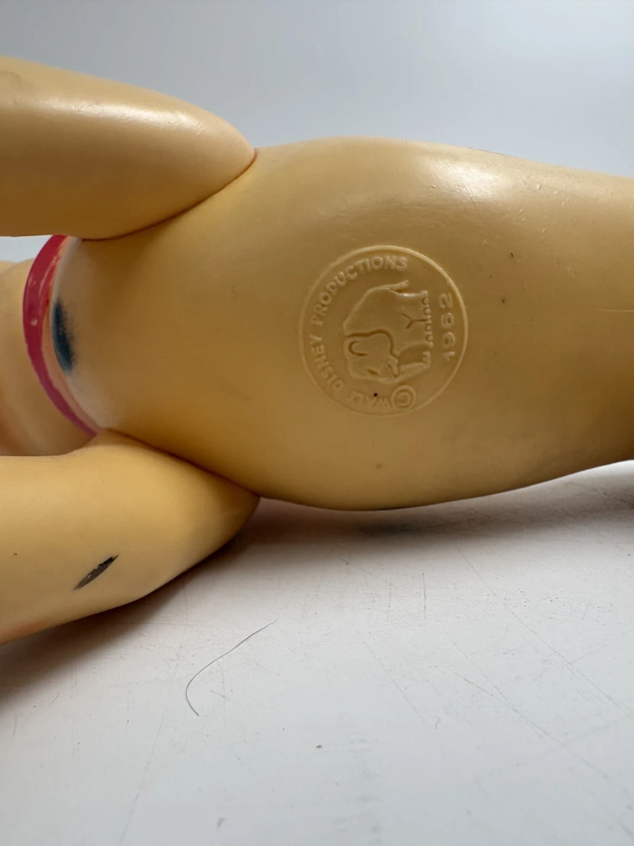Vintage Disney Pluto Figuur (1962) – Ledraplastic Italië - foto 4