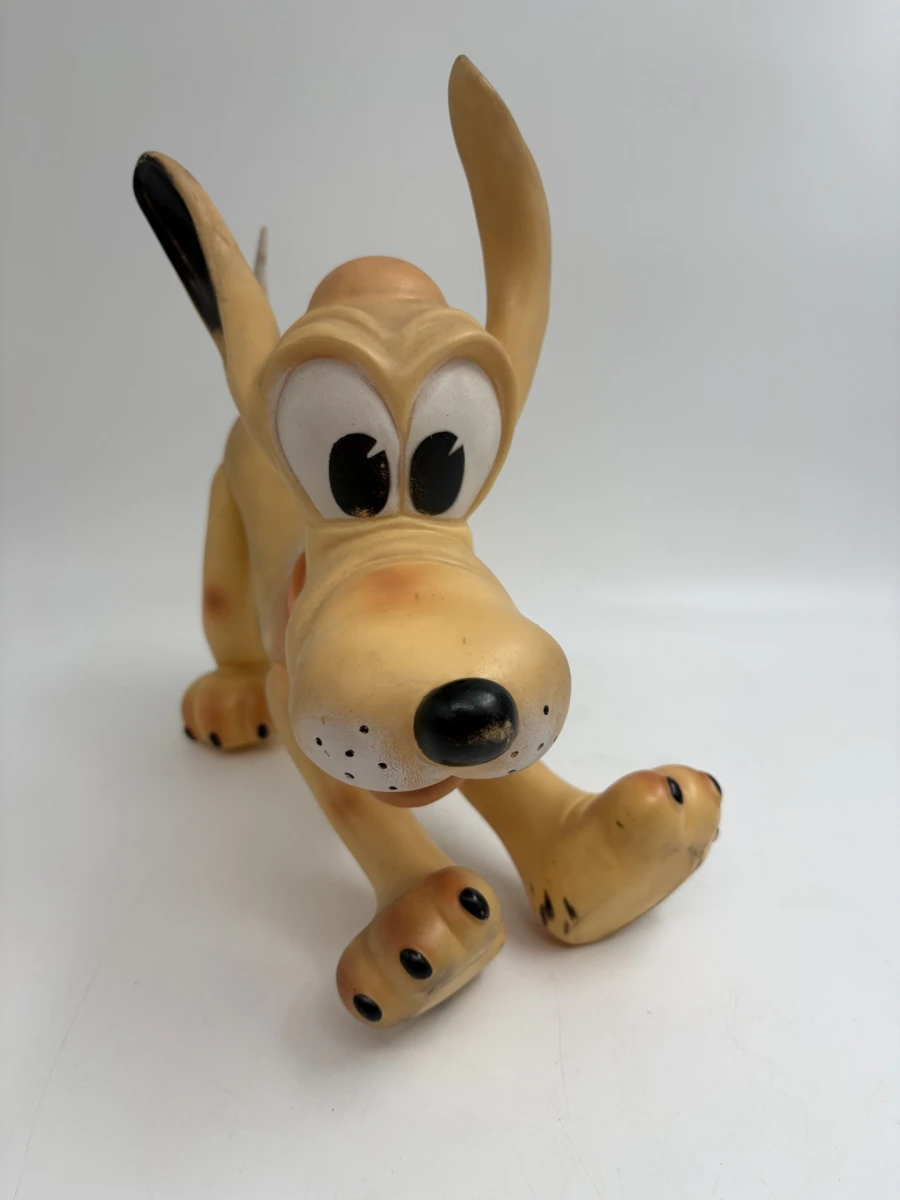 Vintage Disney Pluto Figuur (1962) – Ledraplastic Italië - foto 6