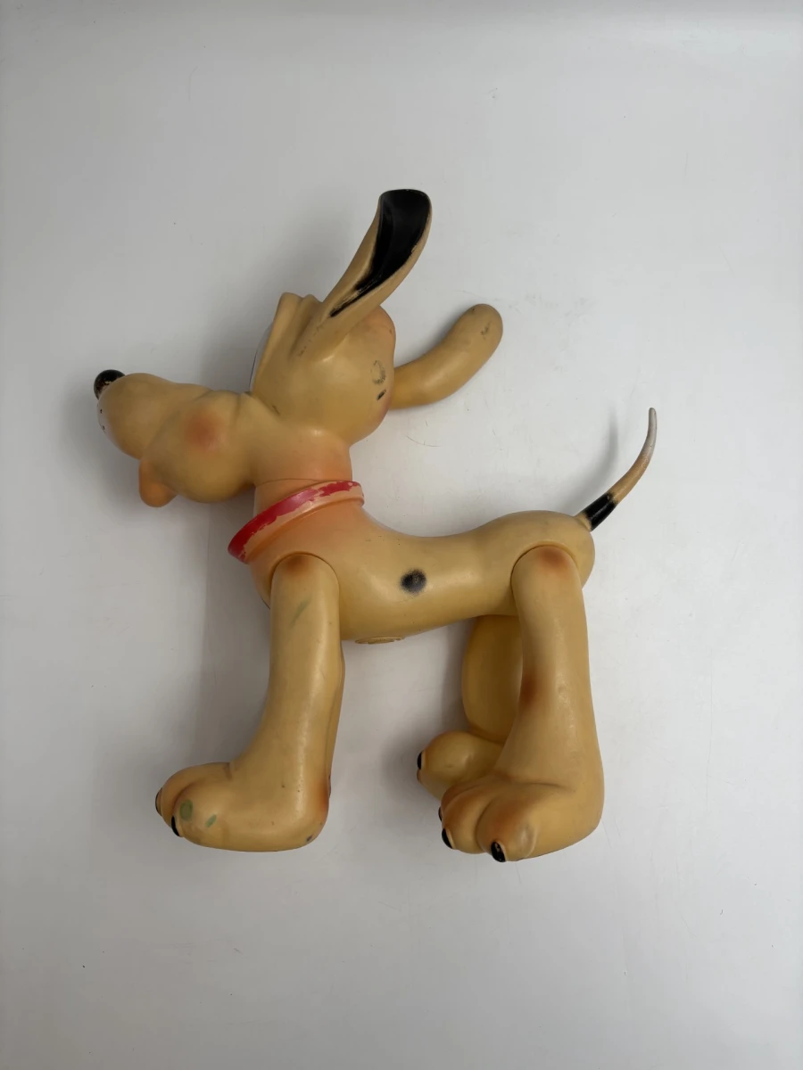 Vintage Disney Pluto Figuur (1962) – Ledraplastic Italië - foto 3