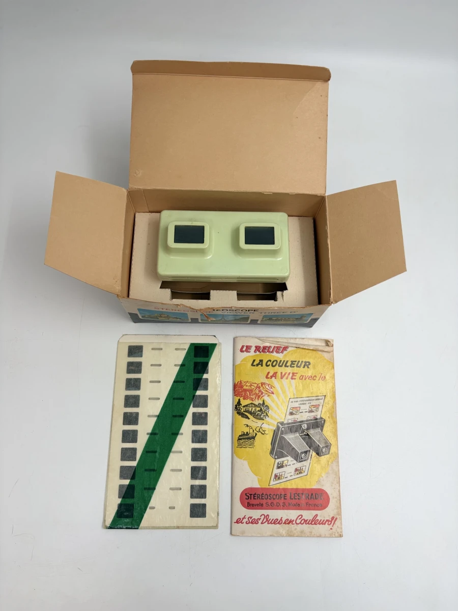 Vintage Lestrade Simplex (3D Kijker) – Groen - foto 2