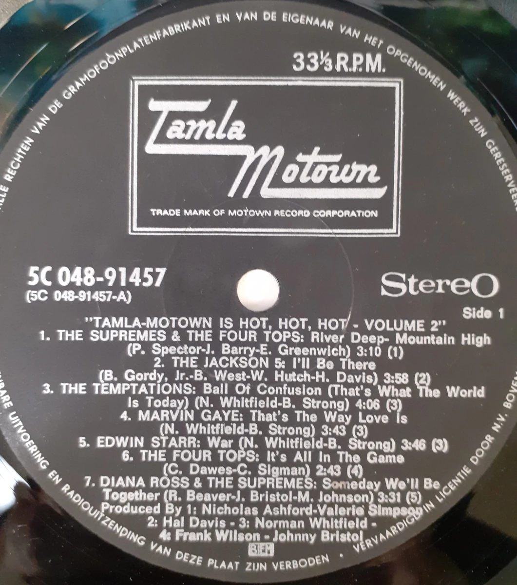 Vinyl: The Super Kolossal Giant Kingsize “Hot Hot Hot” Album - Tamla - foto 5