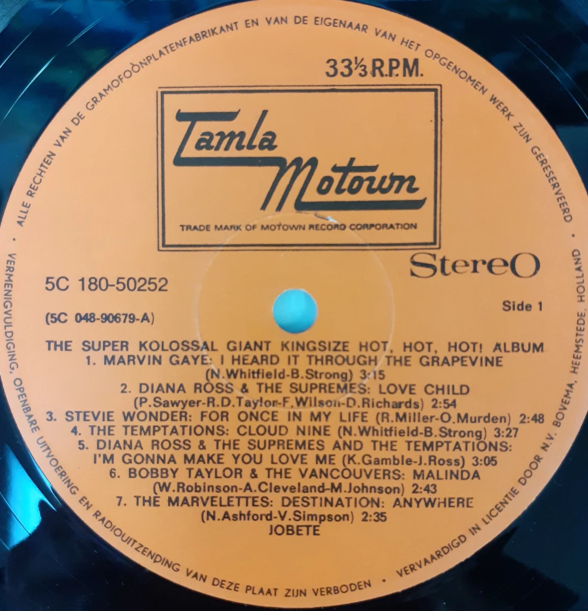 Vinyl: The Super Kolossal Giant Kingsize “Hot Hot Hot” Album - Tamla - foto 4
