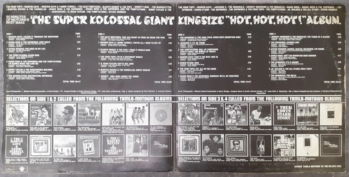 Vinyl: The Super Kolossal Giant Kingsize “Hot Hot Hot” Album - Tamla - foto 3