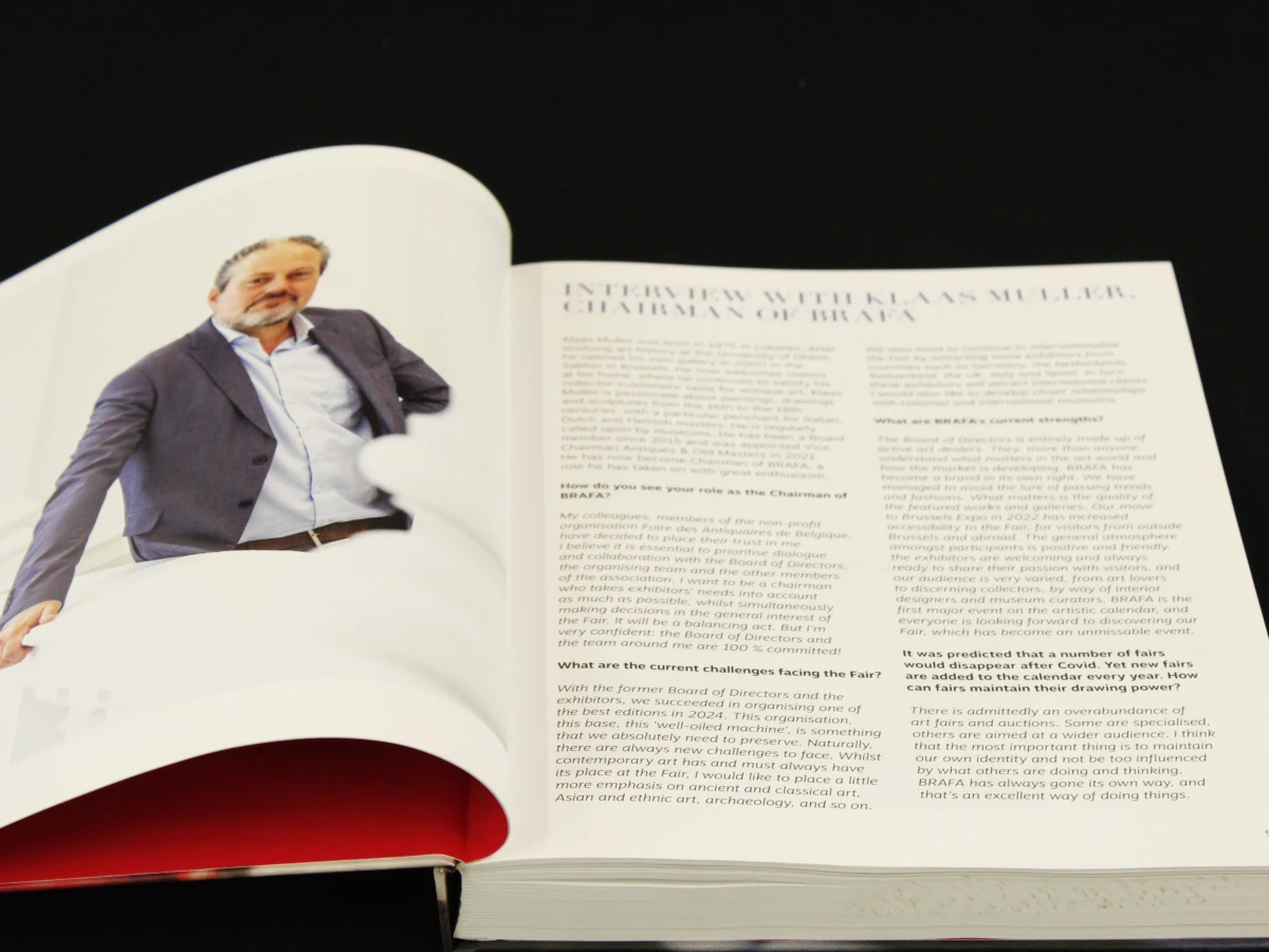 70 BRAFA Art Fair 2025  kunstcatalogus Delen private bank - foto 2