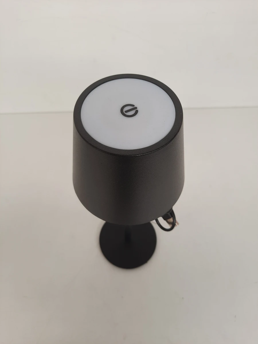 Moderne Draadloze LED Tafellamp – Zwart –