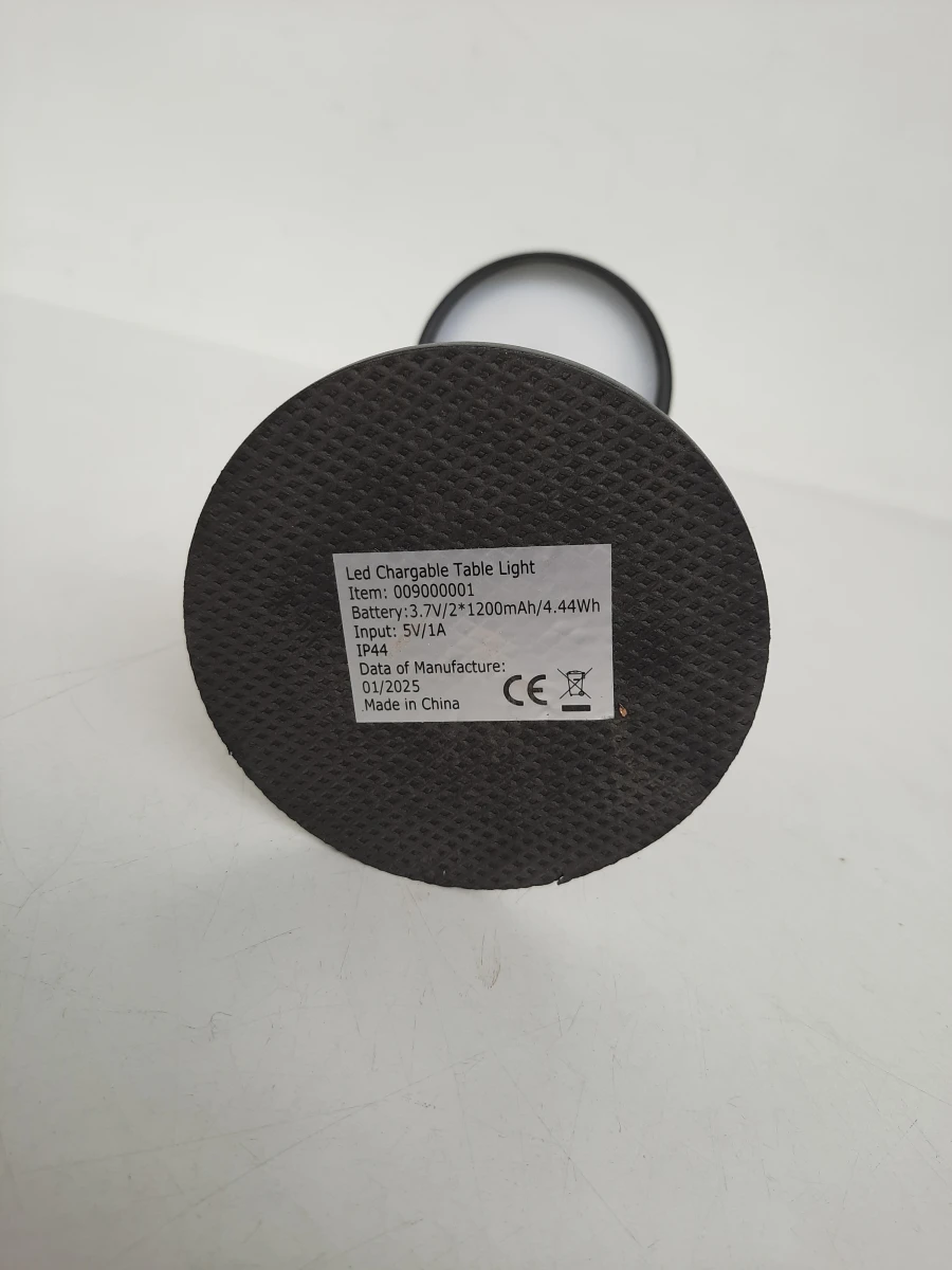 Moderne Draadloze LED Tafellamp – Zwart –