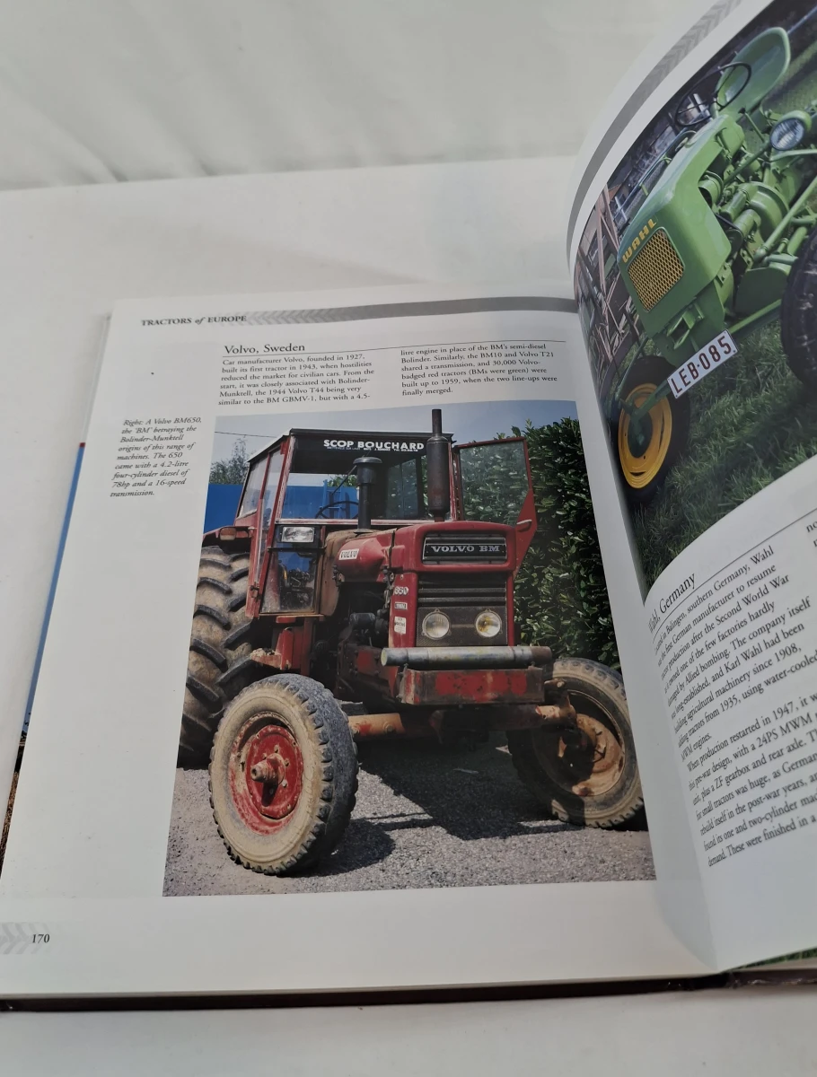 Boek: Tractors of Europe - The Illustrated Guide - foto 7