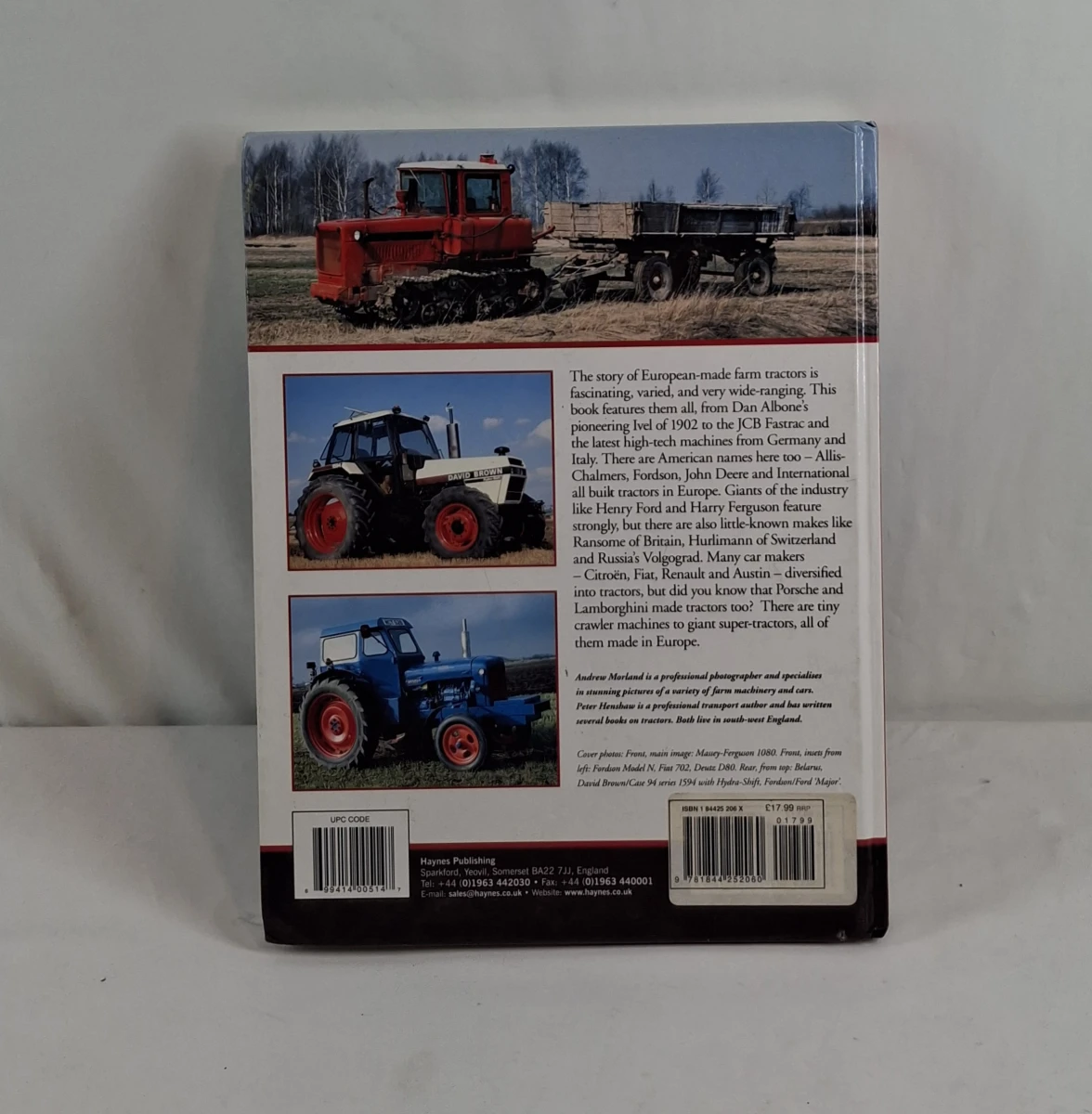 Boek: Tractors of Europe - The Illustrated Guide - foto 2