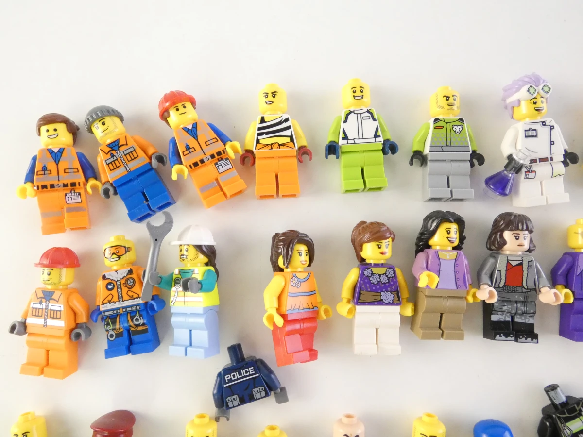 Grote gemengde partij LEGO-minifiguren - foto 2