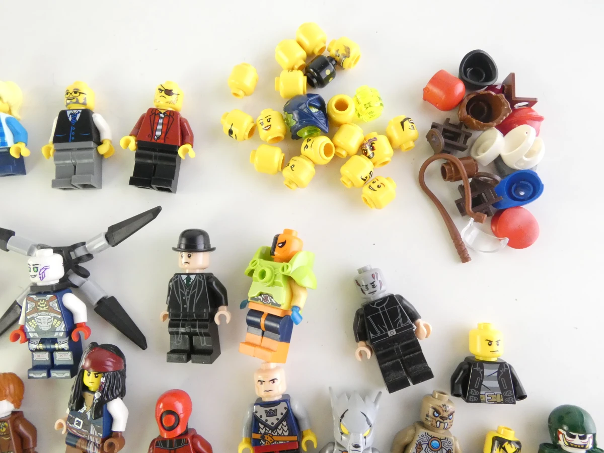 Grote gemengde partij LEGO-minifiguren - foto 4