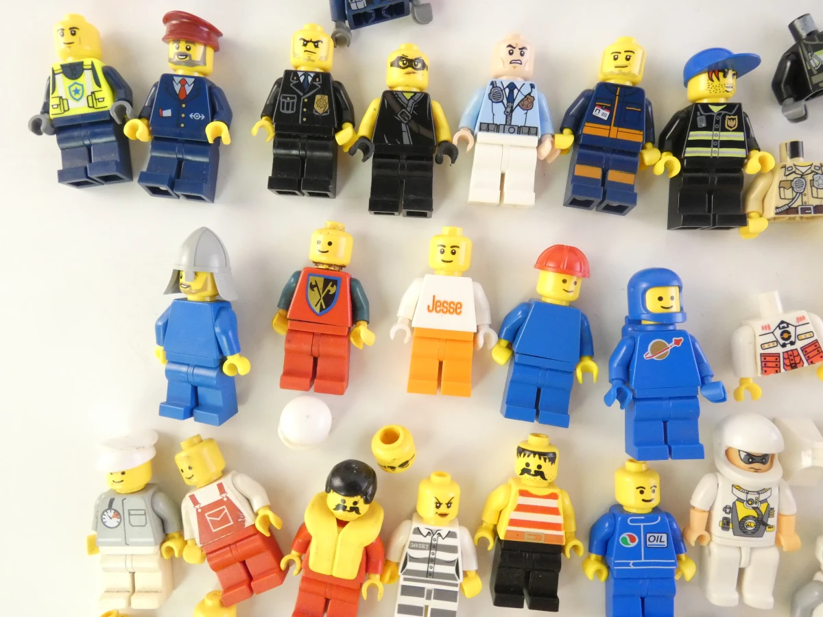 Grote gemengde partij LEGO-minifiguren - foto 5