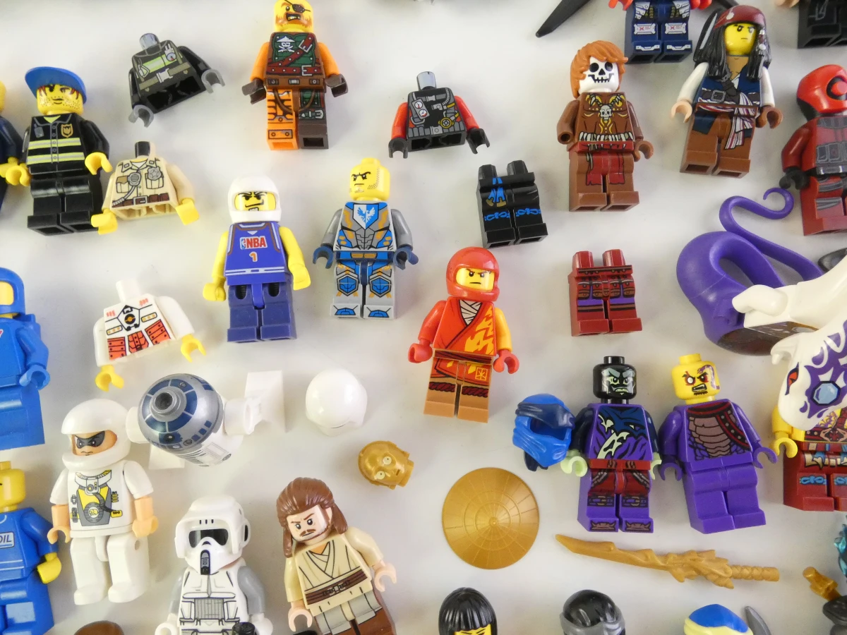 Grote gemengde partij LEGO-minifiguren - foto 6