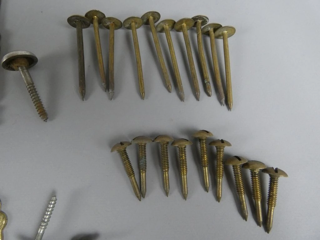 Collectie Antiek Messing Meubelbeslag en Accessoires - foto 4
