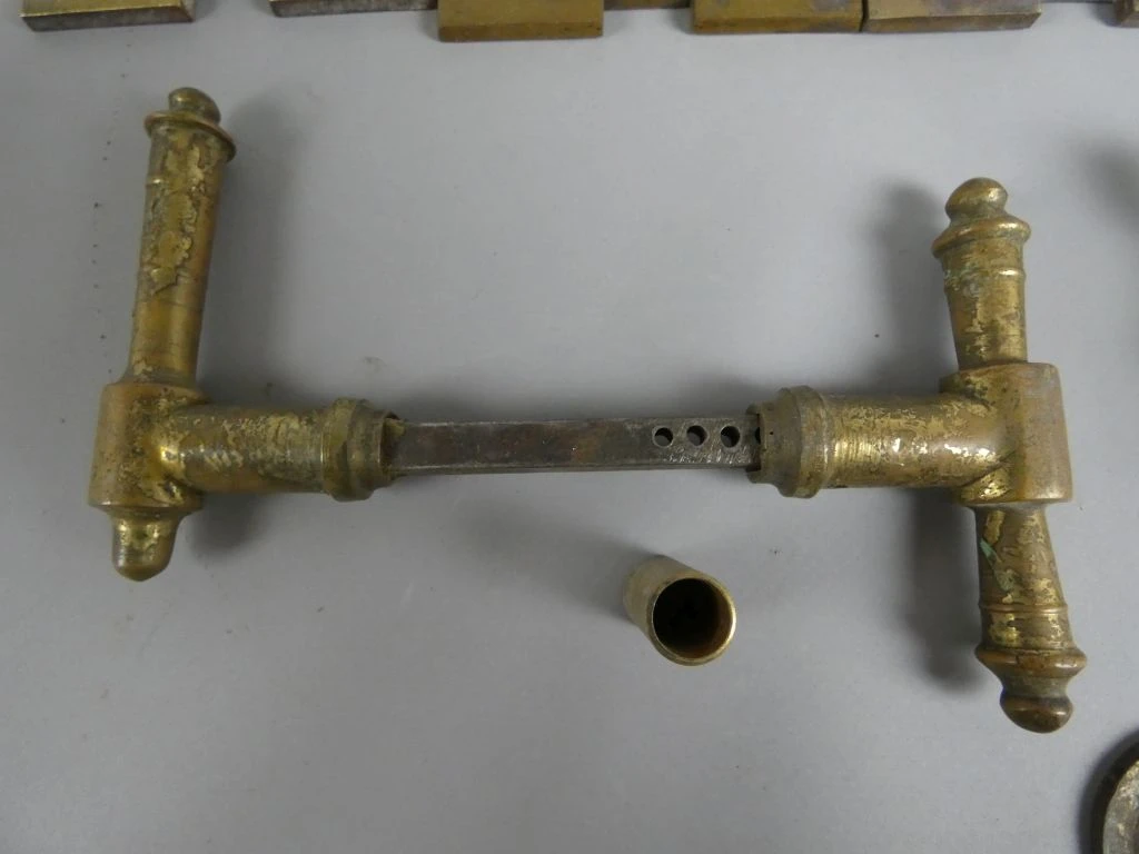 Collectie Antiek Messing Meubelbeslag en Accessoires - foto 5