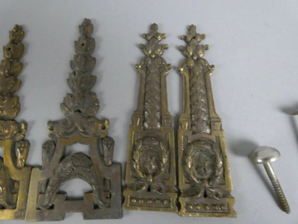 Collectie Antiek Messing Meubelbeslag en Accessoires - foto 3