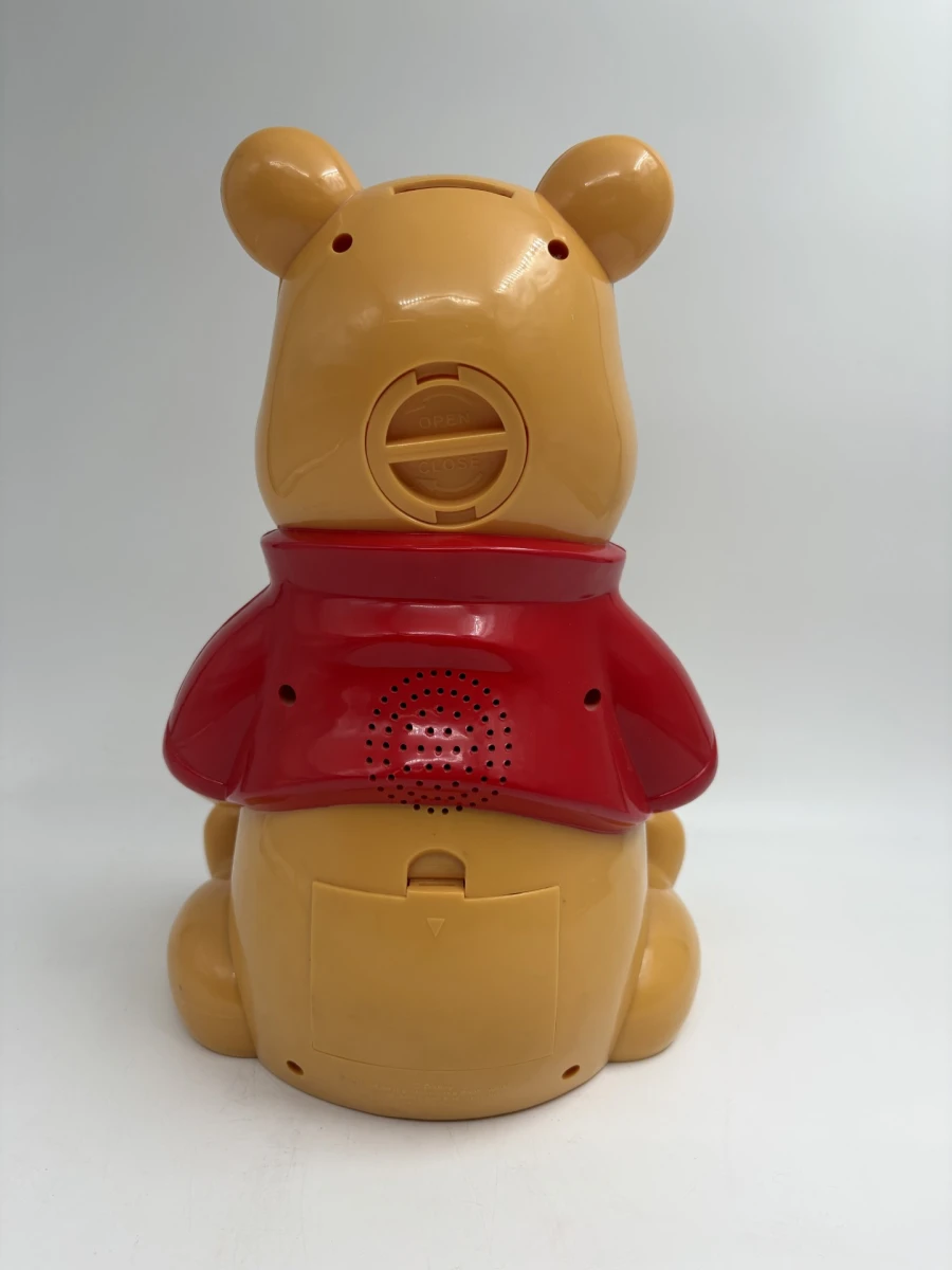 Vintage Disney Winnie the Pooh Wekker & Spaarpot – Pratend Model - foto 9
