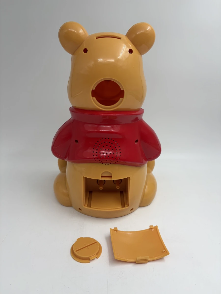 Vintage Disney Winnie the Pooh Wekker & Spaarpot – Pratend Model - foto 1