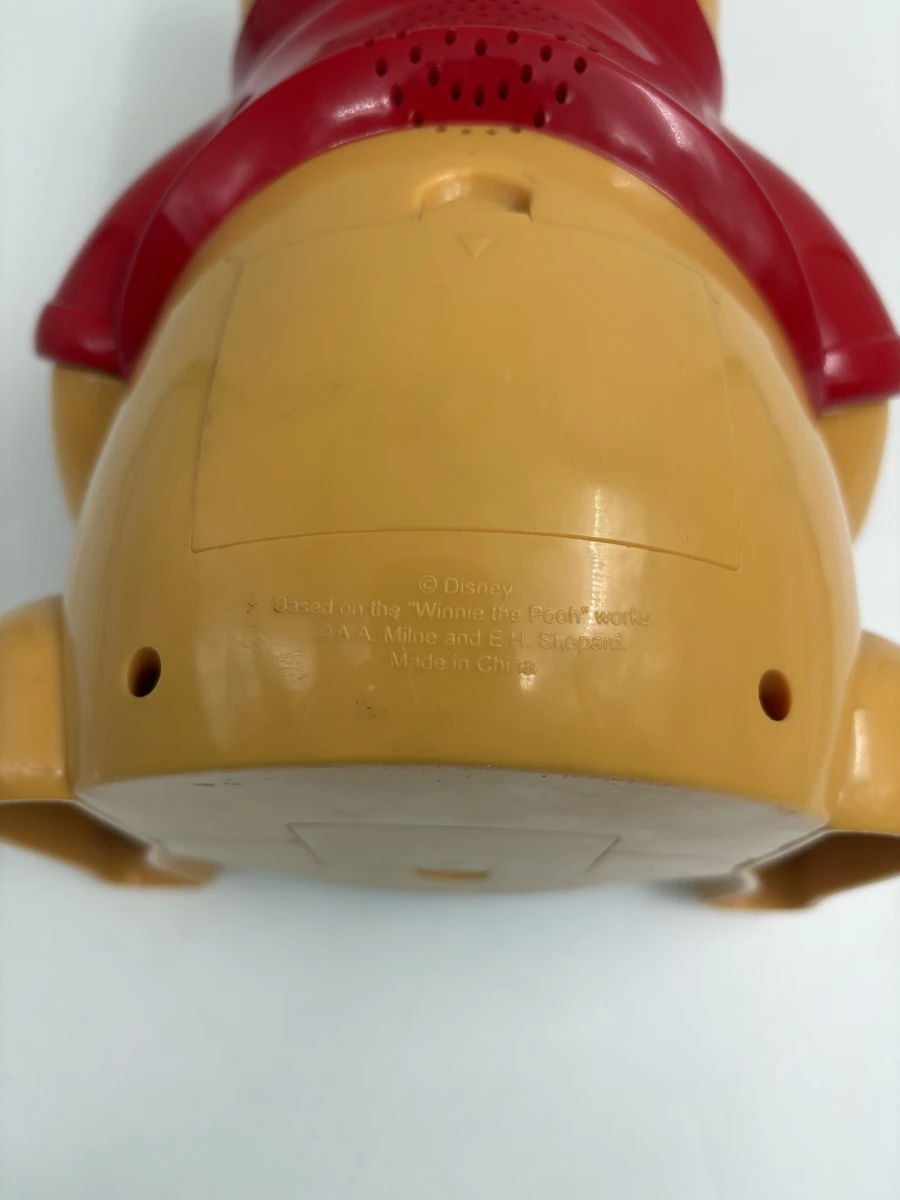 Vintage Disney Winnie the Pooh Wekker & Spaarpot – Pratend Model - foto 8