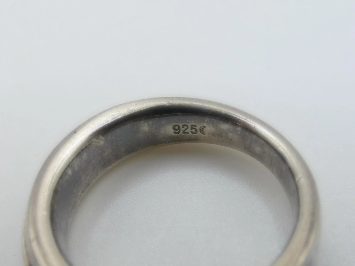Zilveren Ring - Fossil maat 54 - foto 3
