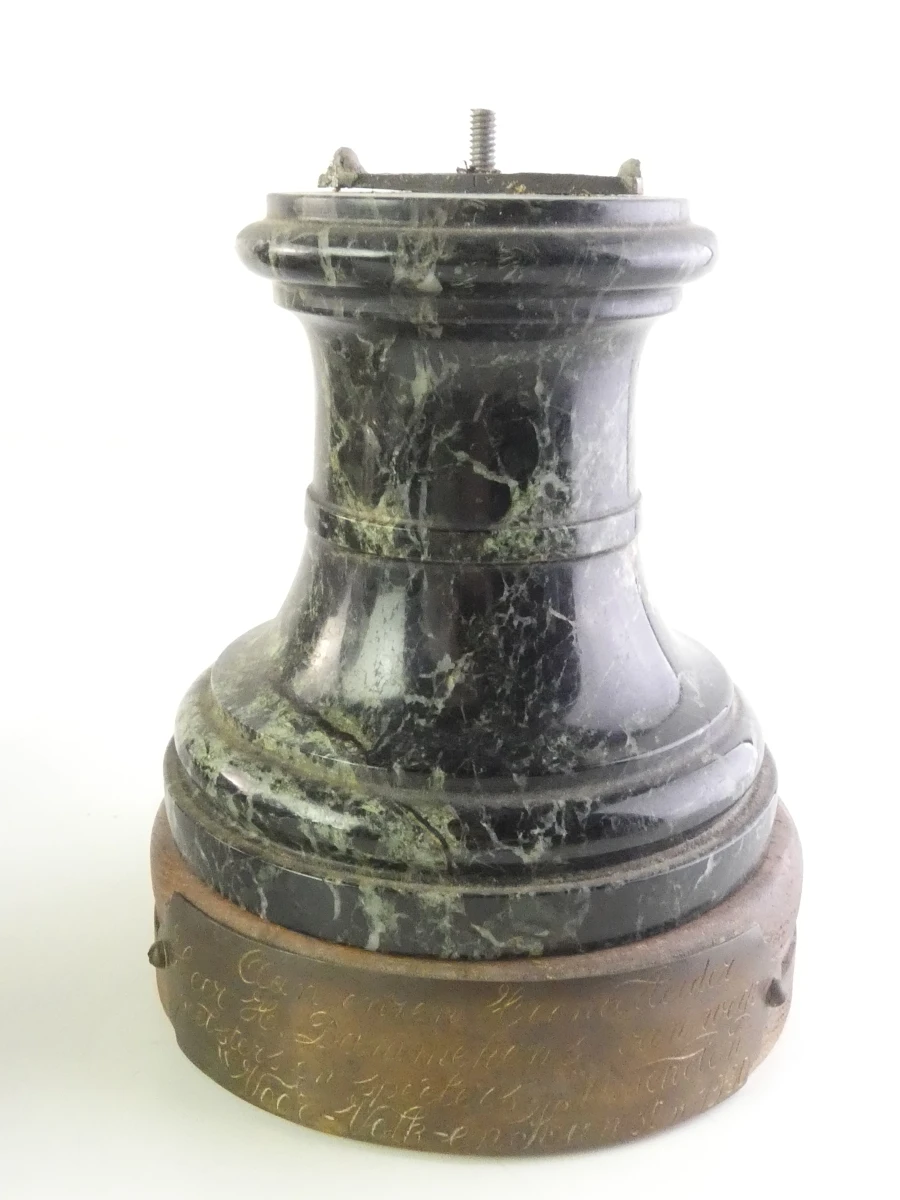 Oud bronzen buste religieuze jongen - foto 4