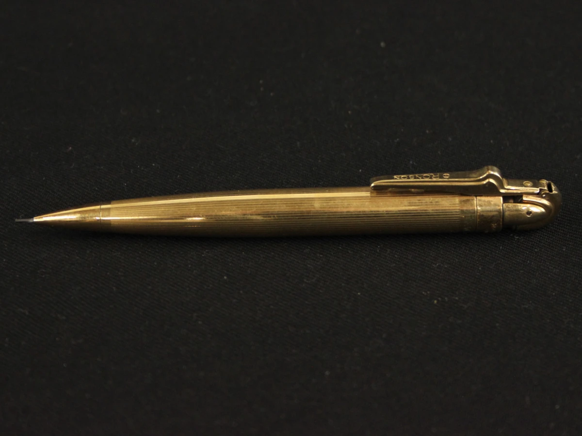 Vintage Ronson Penciliter 1/20 14K Gold Filled - vulpotlood & aansteker in originele doos - ca. 1948-1957 - foto 9