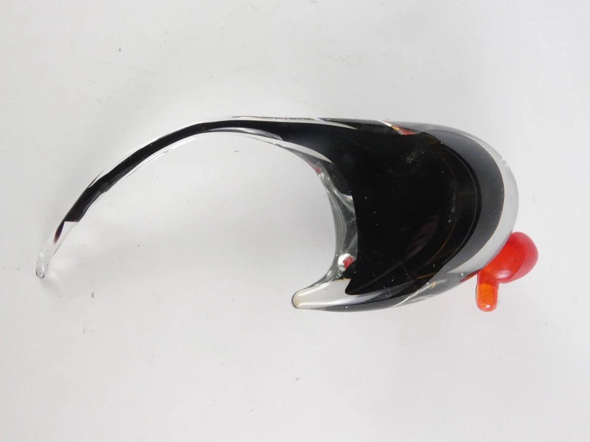 Handgemaakte abstracte glassculptuur in Murano-stijl - foto 2