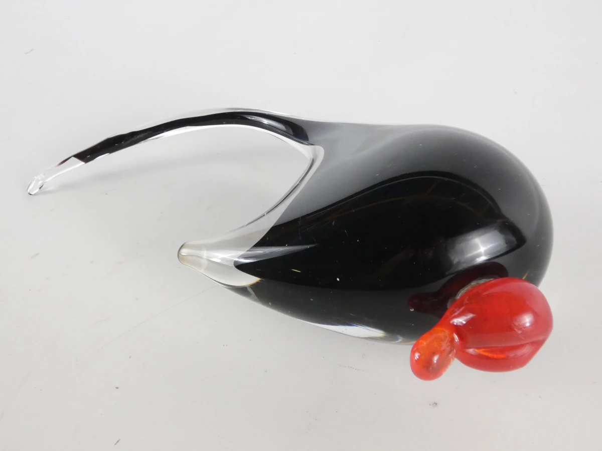 Handgemaakte abstracte glassculptuur in Murano-stijl - foto 5