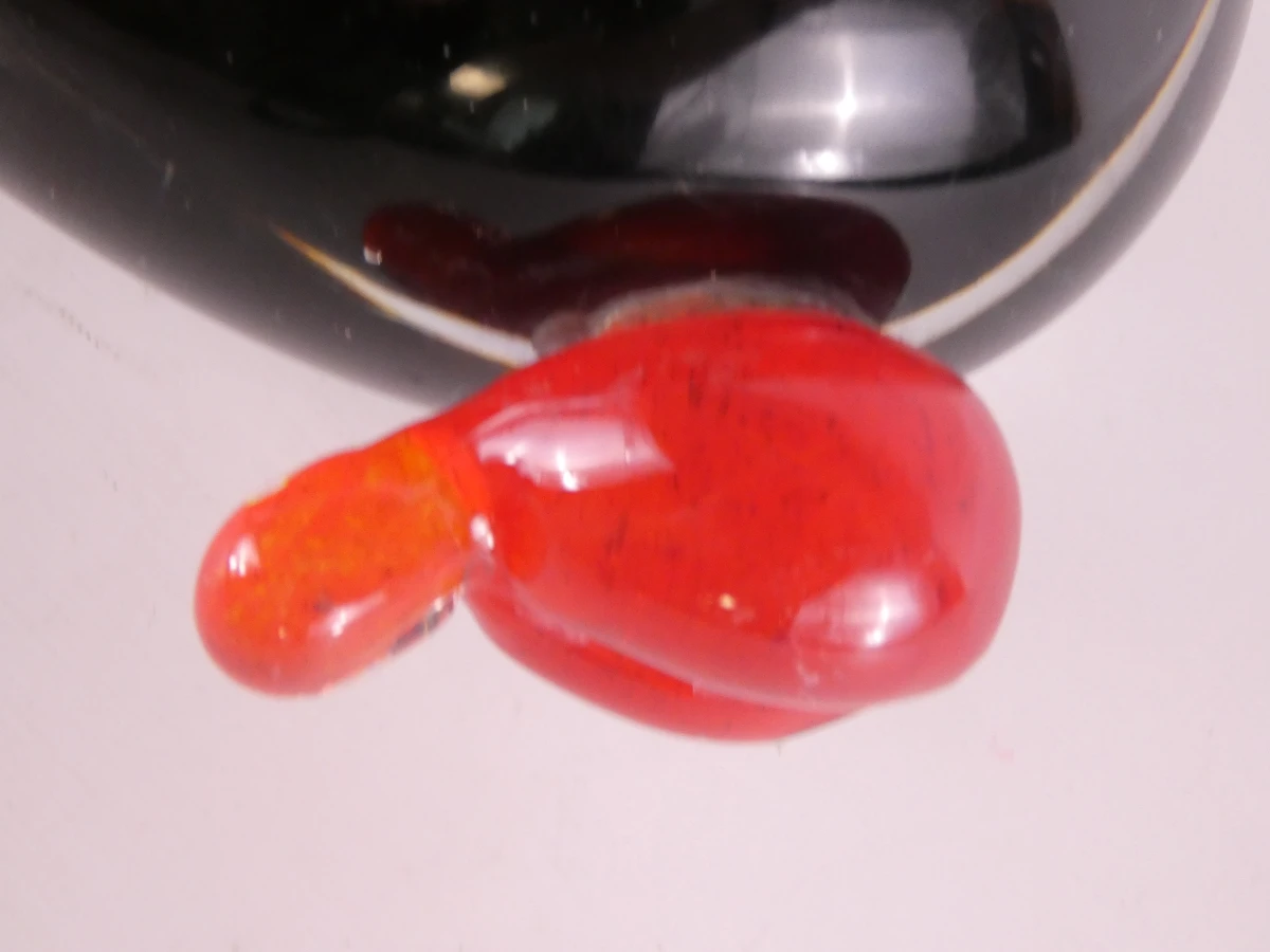 Handgemaakte abstracte glassculptuur in Murano-stijl - foto 6