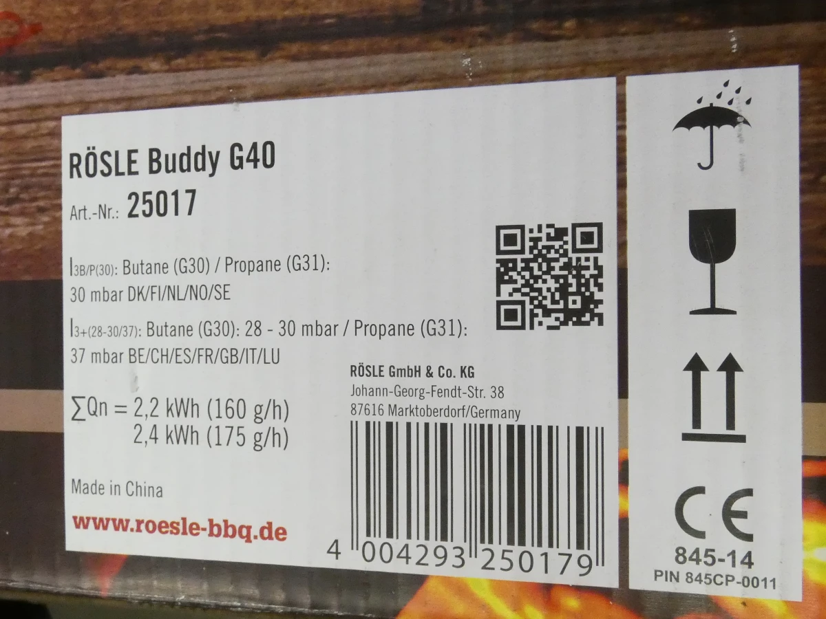 RÖSLE Buddy G40 Gasbarbecue (OVP) - foto 11