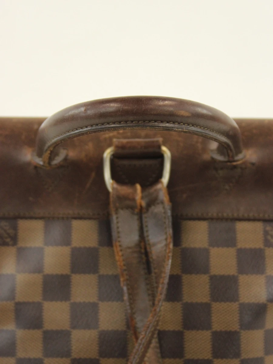 LOUIS VUITTON - Vintage Soho Centenaire rugzak - Damier Ebene - jaren '90 - gebruikssporen - foto 6