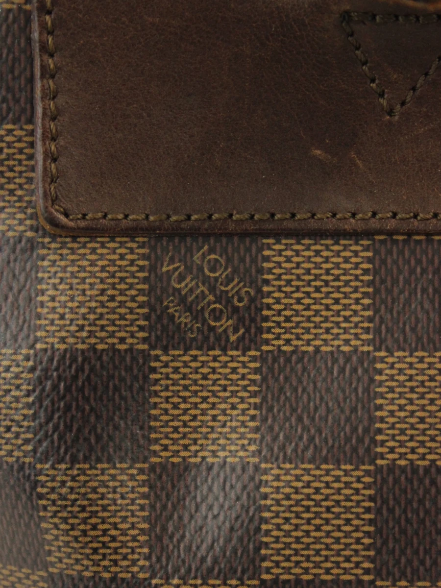 LOUIS VUITTON - Vintage Soho Centenaire rugzak - Damier Ebene - jaren '90 - gebruikssporen - foto 8