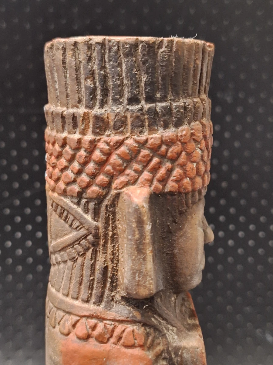 Terracotta replica van een Tolteekse Atlante krijger - Mecixo of Hidalgo - foto 8