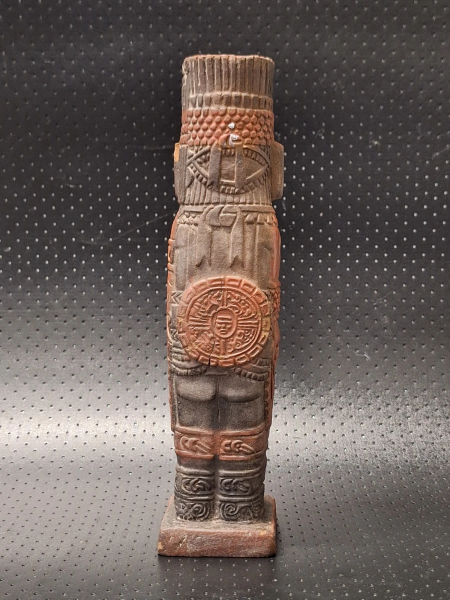 Terracotta replica van een Tolteekse Atlante krijger - Mecixo of Hidalgo - foto 3