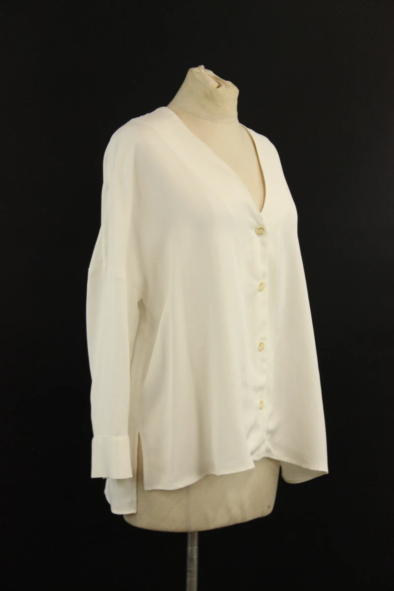 Sandro damesblouse in ivoorwit (EU 40 (M/L) - foto 2