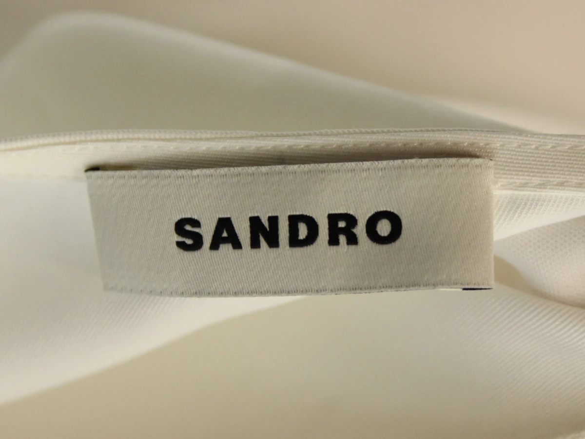 Sandro damesblouse in ivoorwit (EU 40 (M/L) - foto 7