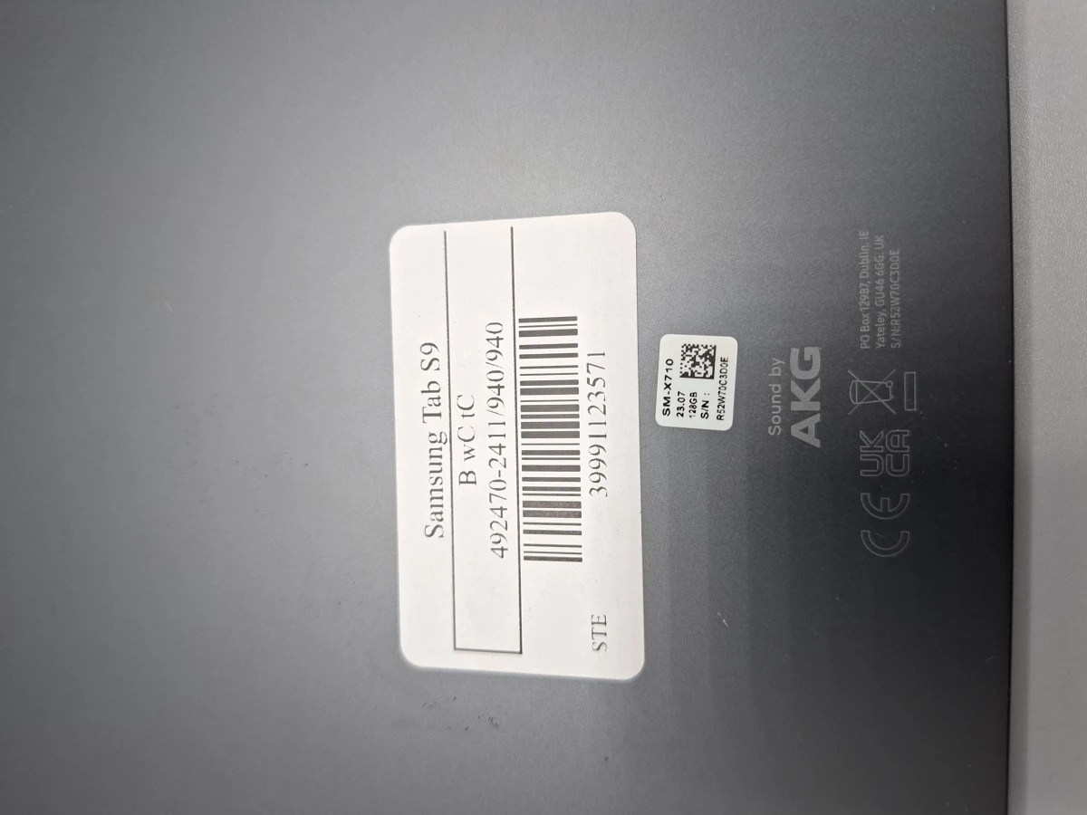 Premium Krachtpatser: Samsung Galaxy Tab S9 11" WiFi (128GB – Graphite) - foto 2