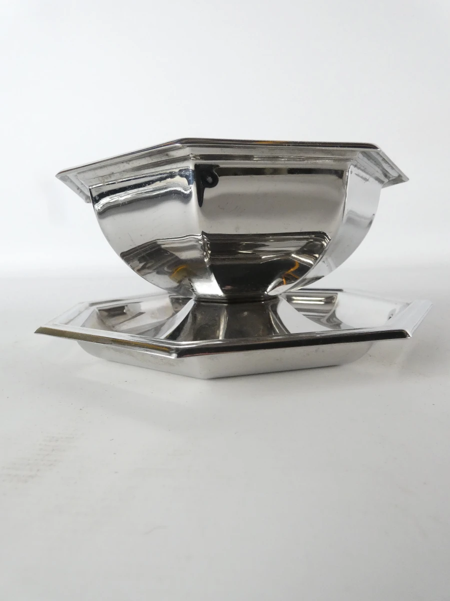 Serviesset - Achthoekig Design - Jean Couzon Orfèvre RVS 18/10 - foto 8