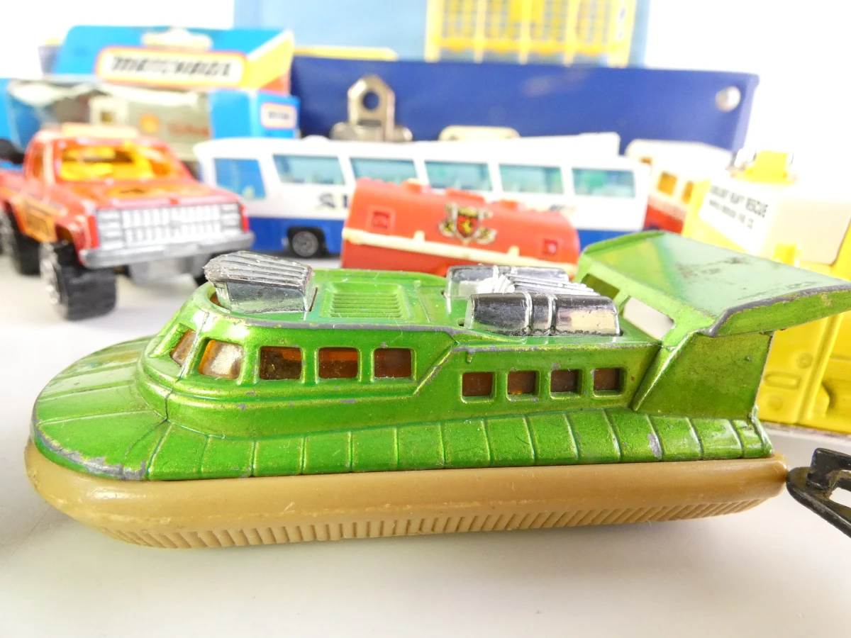 Set vintage Matchbox speelgoedauto's met koffer - foto 5