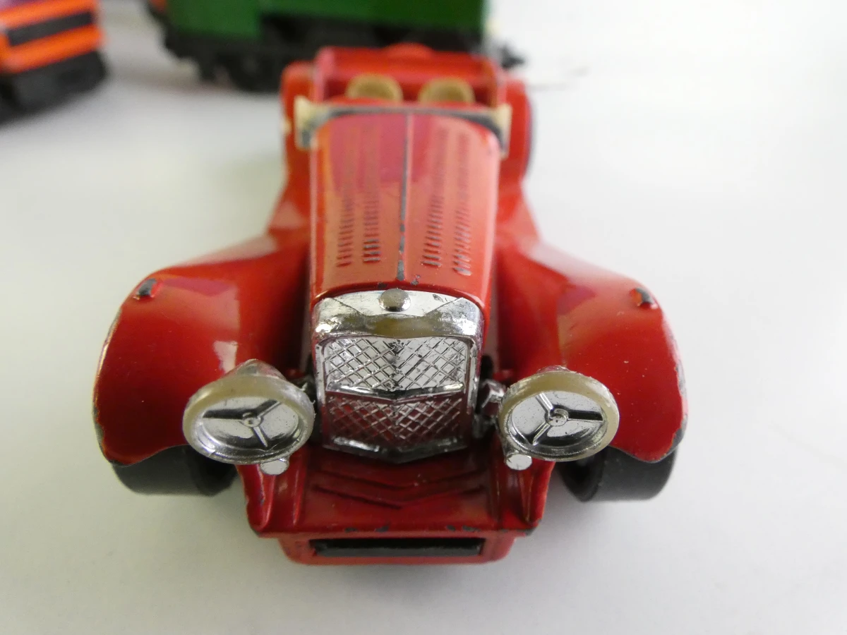 Set vintage Matchbox speelgoedauto's met koffer - foto 11