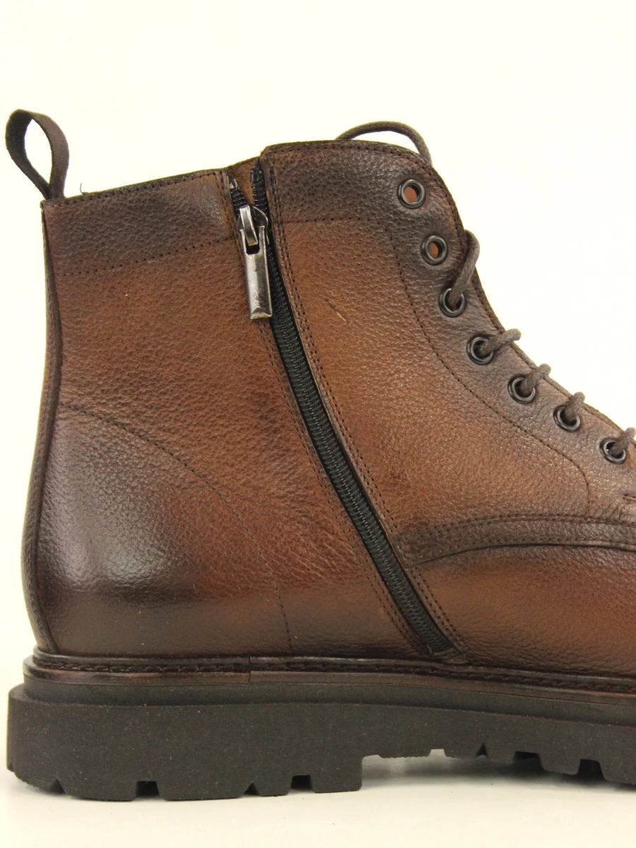 FLECS herenboots in bruin leder – maat 46 – Made in Italy – nieuw - foto 5