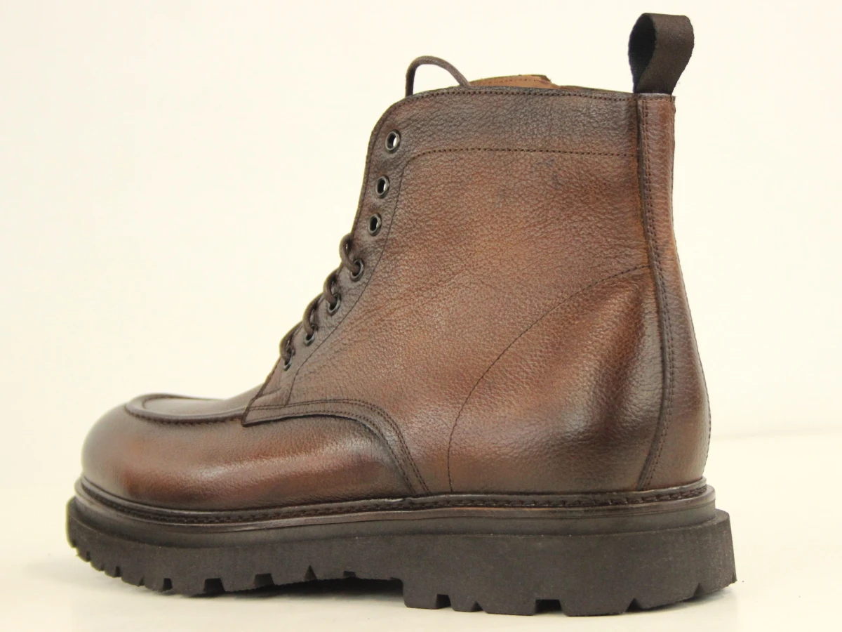 FLECS herenboots in bruin leder – maat 46 – Made in Italy – nieuw - foto 6