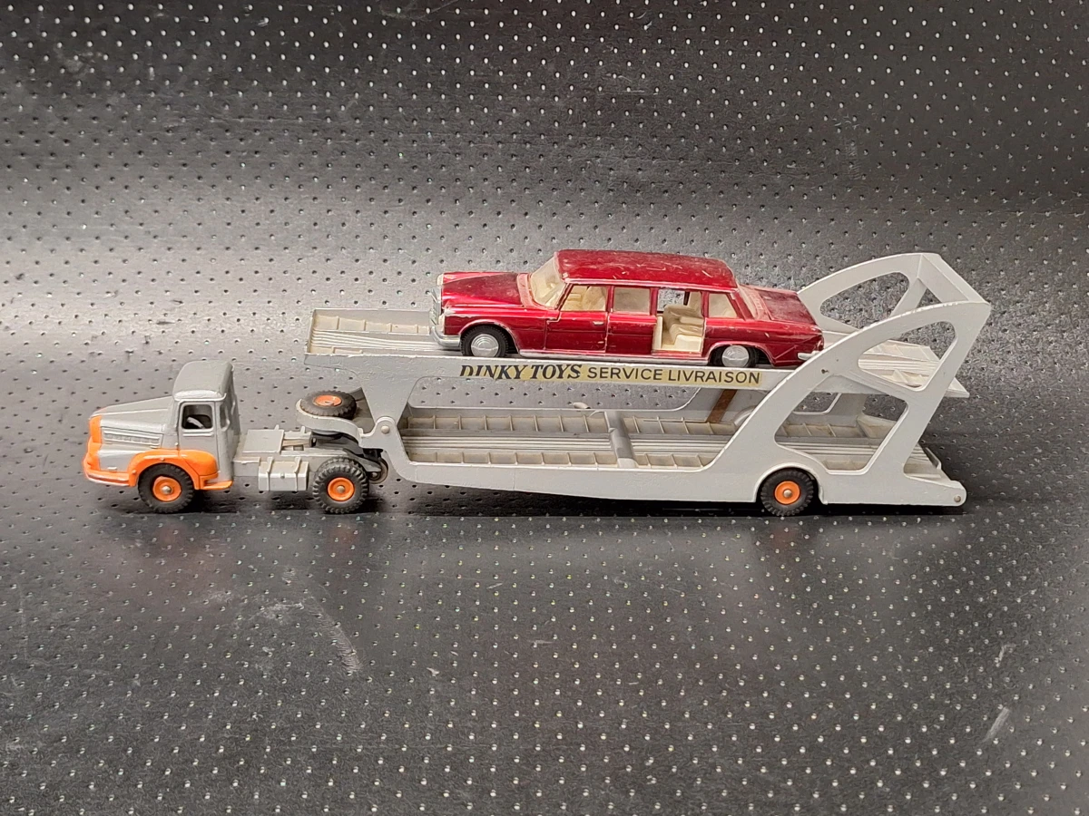 Lot van 10 authentieke Dinky Toys en Corgi Toys voertuigen - jaren '60/'70 - foto 3
