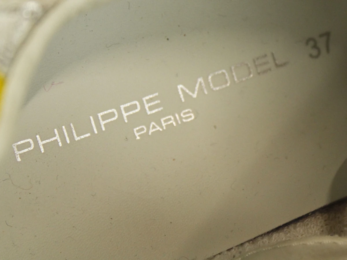 Philippe Model Paris multicolour sneakers in metallic leder - 37 - foto 6