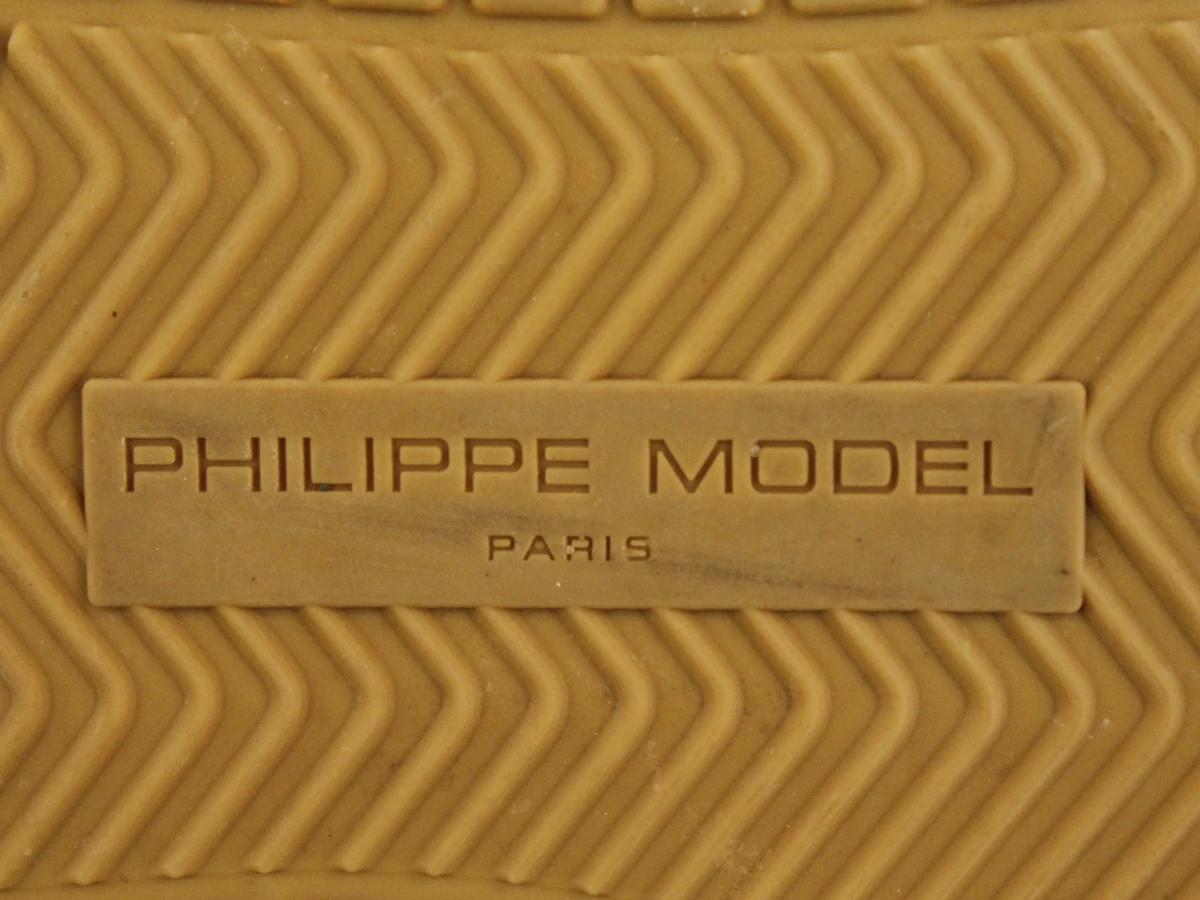 Philippe Model Paris multicolour sneakers in metallic leder - 37 - foto 8