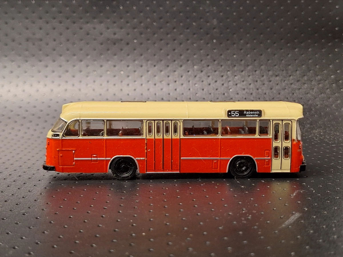 Lot van 11 vintage miniatuurbussen van Editions Atlas - Bus Collection - foto 12
