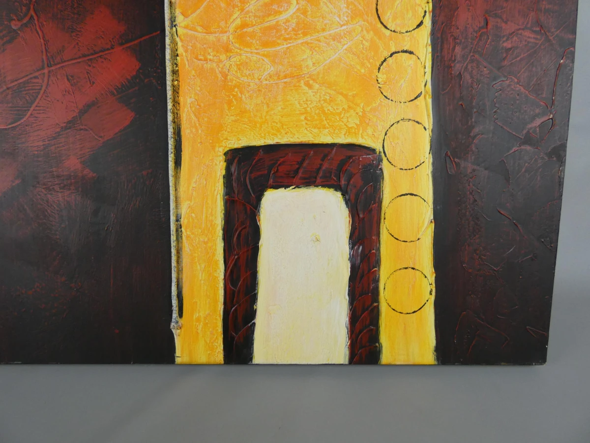 Groot abstract schilderij - foto 3