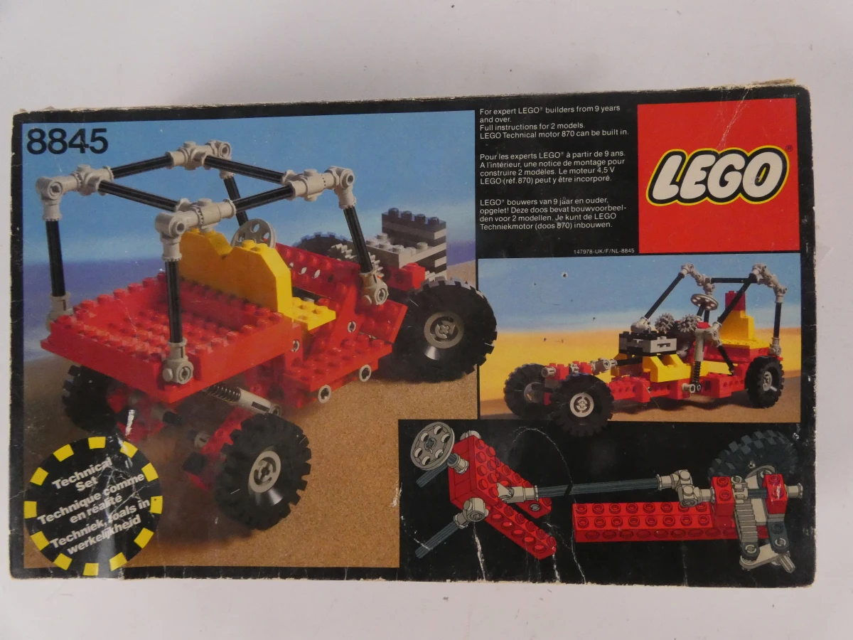 LEGO Technic 854 Go-Kart + LEGO Technic 8845 Dune Buggy - foto 5